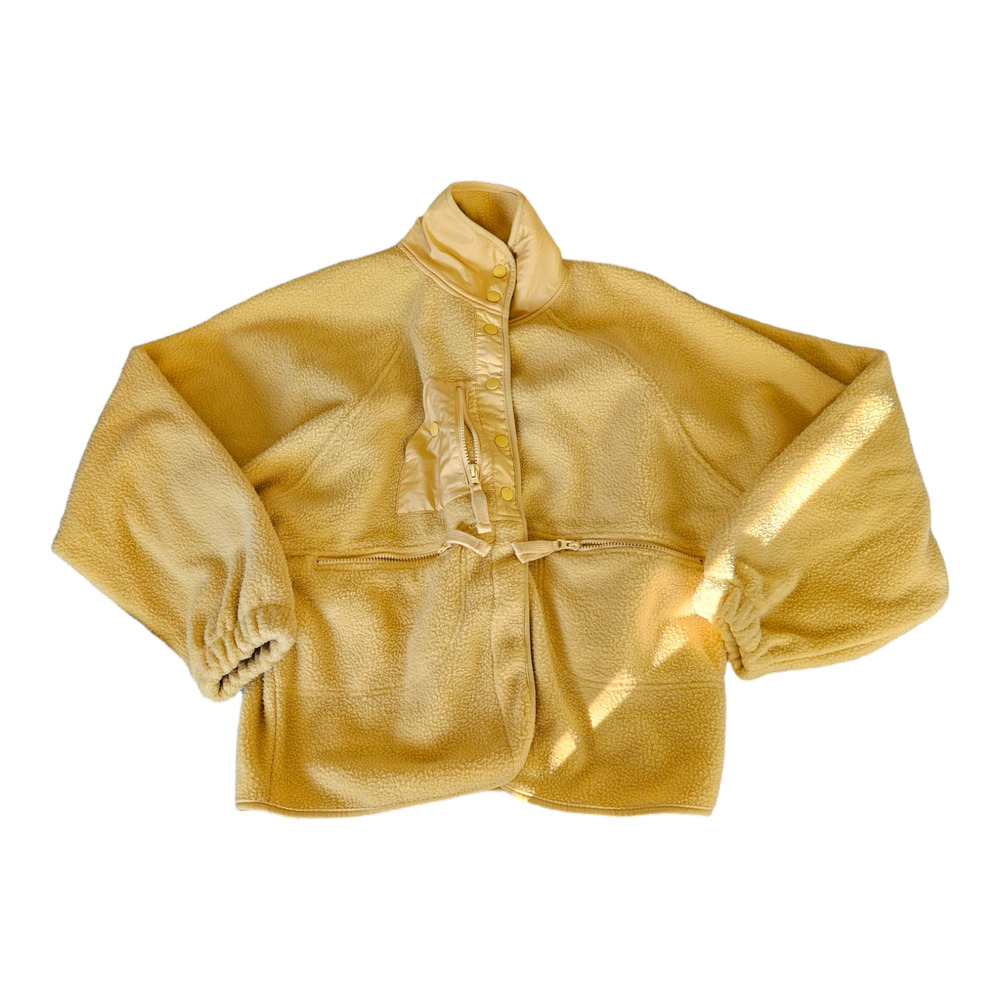 Zenana Medium Yellow Long Sleeve Jacket